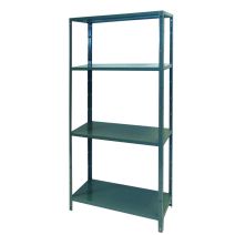 Etagère 4 tablettes acier 150 x 75 x 30 cm vert - INVENTIV