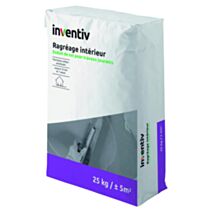 Ragréage intérieur P3 autolissant 25kg - INVENTIV