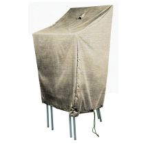 Housse de protection pour chaise empilable 66x66x120,80cm - INVENTIV