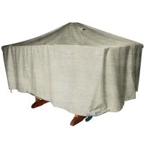 Housse de protection pour table rectangle M gris 180x110x60cm - INVENTIV