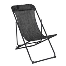 Chaise Relax gris - INVENTIV
