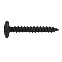 12 vis de penture étoile acier noir 6x30 - INVENTIV