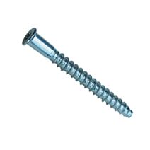 4 vis d'assemblage tête fraisée acier zingué 7x60 - INVENTIV