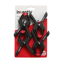 4 Pinces à ressort 35mm - INVENTIV