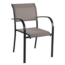 Fauteuil de jardin Oze Alu Taupe - INVENTIV