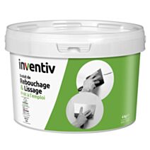 Enduit Rebouchage et Lissage pâte 4kg - INVENTIV