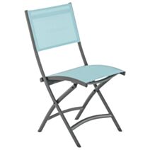 Chaise pliante Pop alu/tixline 46x60x89cm Island - INVENTIV