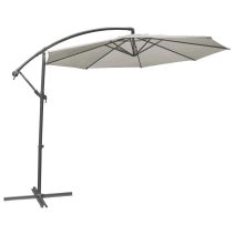 Parasol déporté Alto3 Ø3m écru - INVENTIV