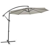 Parasol déporté Alto3 Ø3m écru - INVENTIV