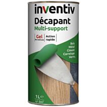 Décapant gel multisupport action rapide 1 L - INVENTIV
