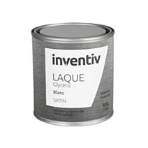 Peinture Laque Glycéro Blanc Satin 2L - INVENTIV