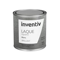 Peinture Laque Glycéro Blanc Brillant 2L - INVENTIV