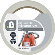 Ruban adhésif PVC de réparation 25mx50mm - B RESIST