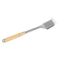 Brosse inox 44cm manche bambou - INVENTIV