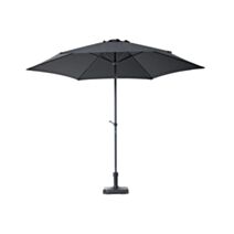 Parasol droit Solia Ø3m Gris - INVENTIV