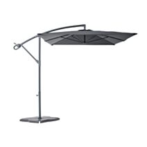 Parasol déporté Essentia 3x2m Gris - INVENTIV