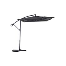 Parasol déporté Essentia 3x2m Gris - INVENTIV