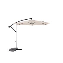 Parasol déporté Essentia Ø3m Beige - INVENTIV