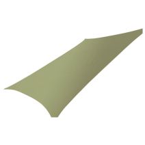 Voile d'ombrage rectangulaire Primo 2x1,4m Kaki - INVENTIV