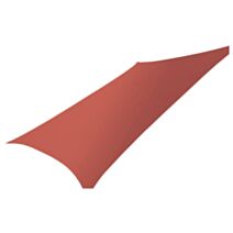 Voile d'ombrage rectangulaire Primo 2x1,4m Brique - INVENTIV