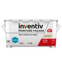 Peinture acrylique façade ton pierre 2,5L - INVENTIV