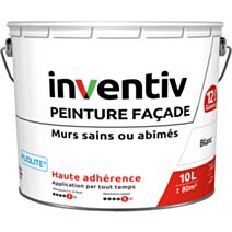 Peinture façade pliolite blanc 10L - INVENTIV