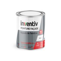 Peinture façade/appui de fenêtre blanc 1L - INVENTIV
