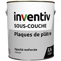Sous-couche plâtre pro 2,5L - INVENTIV