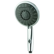 Douchette 5 jets Dunes ABS chromé/gris - INVENTIV