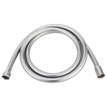 Flexible de douche argent PVC 1,5 m - INVENTIV