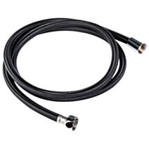 Flexible de douche noir Nylon 1,75 m - INVENTIV