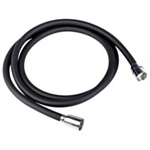 Flexible de douche noir PVC 1,75 m - INVENTIV