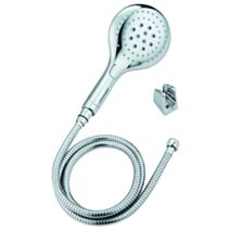 Duo douchette + support NF Tela chromé 3 jets 1,5m - INVENTIV