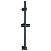 Barre de douche noir mat inox 25mm - INVENTIV