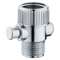 Arrêt douche poussoir chromé - INVENTIV