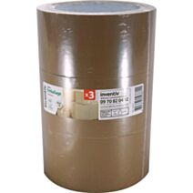Ruban d'emballage brun 3x 66mx50mm - INVENTIV