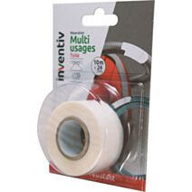 Ruban de réparation blanc 10mx24mm - INVENTIV