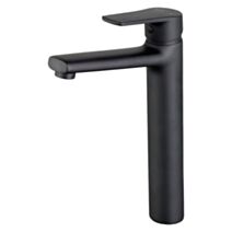 Mitigeur de lavabo Haut Juba noir mat - INVENTIV