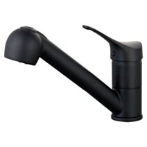 Mitigeur d'évier Douchette Belem noir mat - INVENTIV