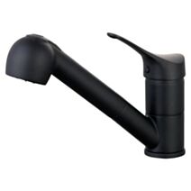 Mitigeur d'évier Douchette Belem noir mat - INVENTIV