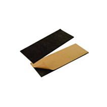 Patin 80 x 125 mm feutre marron - INVENTIV