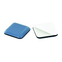 4 patins glisseurs PTFE 40x40mm gris - INVENTIV