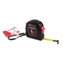 Mètre ruban porte cle 2m x 8 mm - INVENTIV