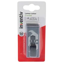 5 lames crochet SK4 50 mm - INVENTIV