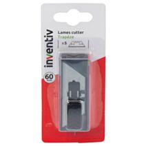 5 lames trapèze SK4 60 mm - INVENTIV