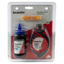 Kit de traçage cordeau + poudre bleue - INVENTIV