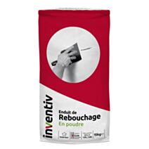 Enduit de rebouchage poudre 15kg - INVENTIV