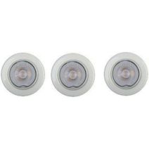 3 Spots LED à encastrer Orien 5W 350lm 2700K - INVENTIV