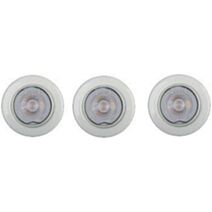 3 Spots LED à encastrer Orien 5W 350lm 2700K - INVENTIV