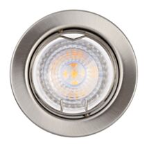 Spot LED à encastrer Orien 5W 350lm 2700K brossé - INVENTIV